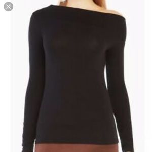 BCBG Reilly Off The Shoulder Shirt